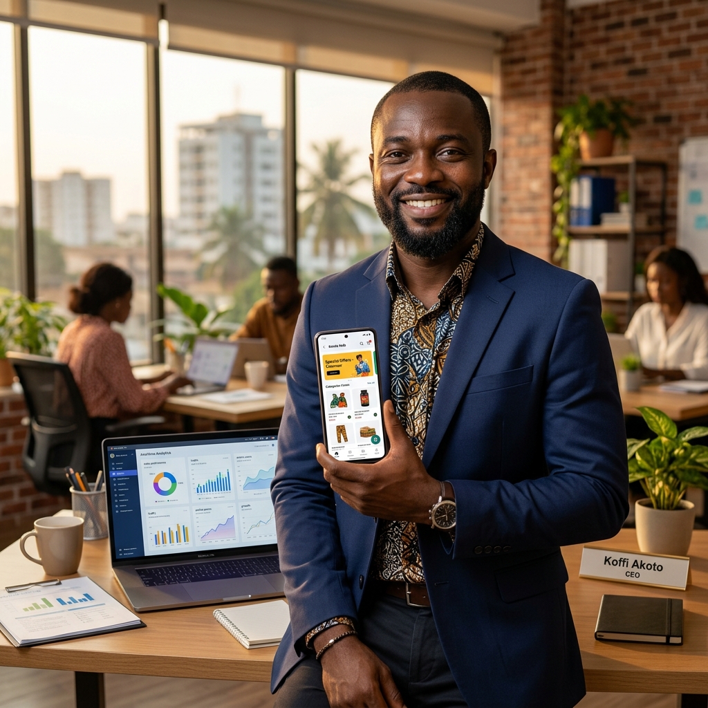 Développement d'application web et mobile — IFETOBI GROUP