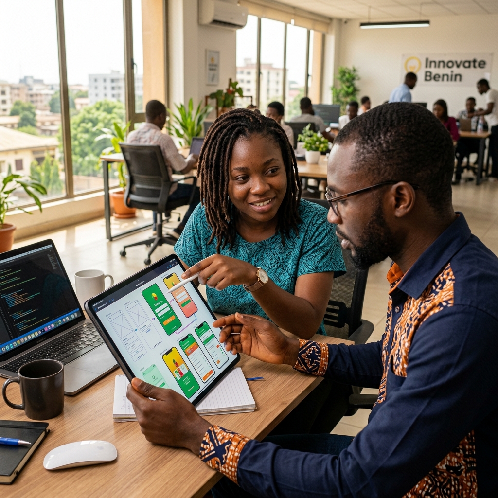 Équipe de designers UX/UI et développeurs au Bénin — IFETOBI GROUP