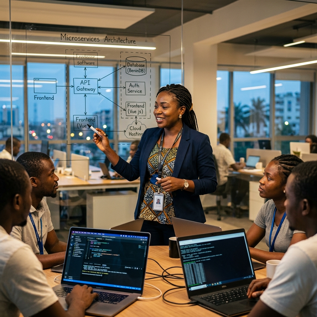 Projet informatique et mobile au Bénin — IFETOBI GROUP