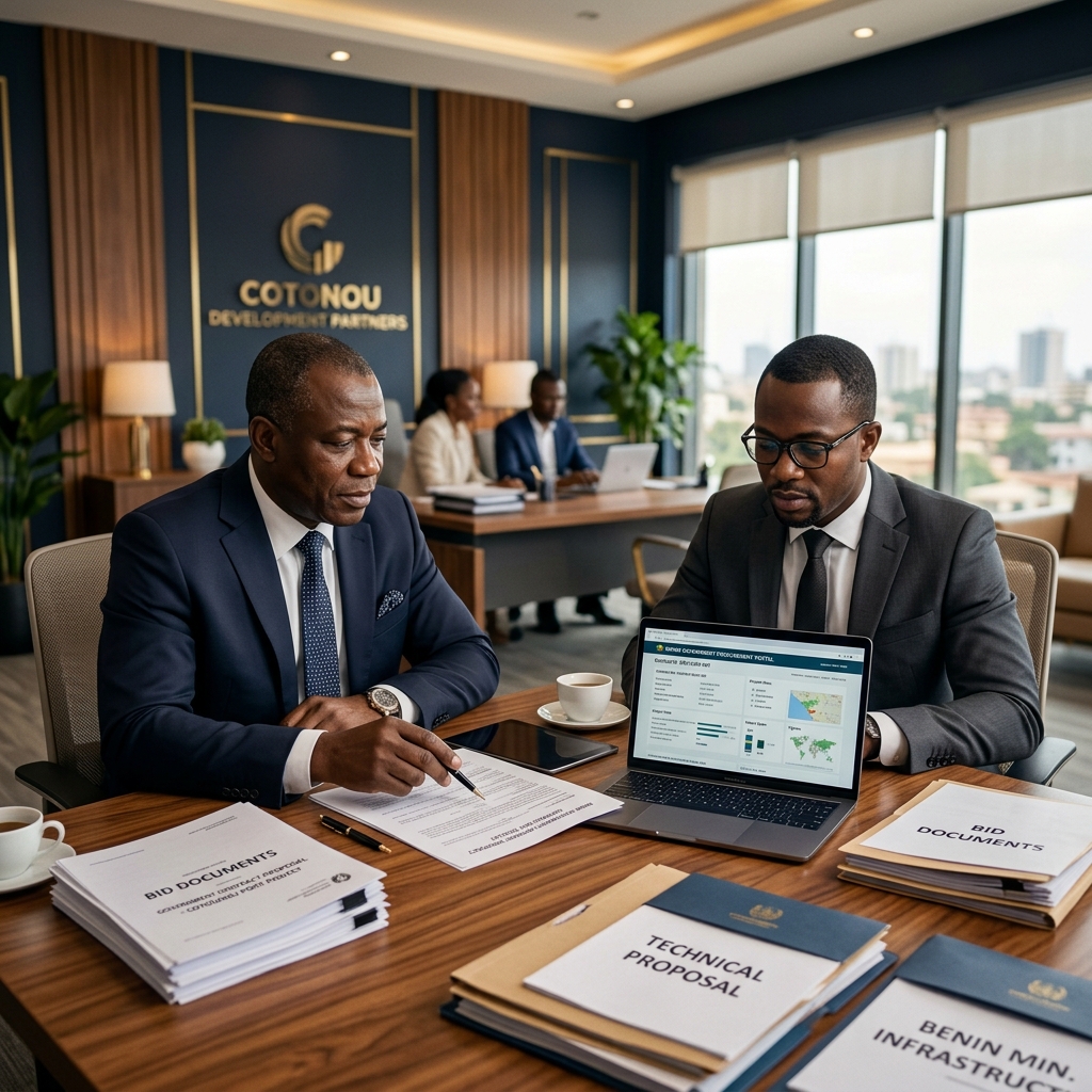 Accompagnement marchés publics et appels d'offres au Bénin